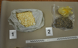 Ponad 2 kilogramy narkotyków znaleziono u 27-latka z Giżycka. Grozi mu do 10 lat więzienia